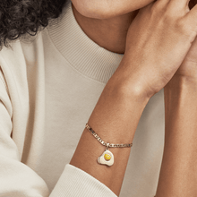 Load image into Gallery viewer, Crack Me Up Charm & Elli Chain Bracelet