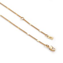 Load image into Gallery viewer, Malia Stamped Chain Necklace
