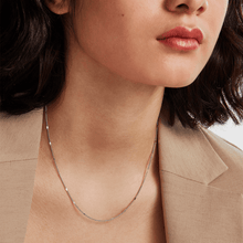 Load image into Gallery viewer, Malia Stamped Chain Necklace
