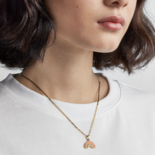 Load image into Gallery viewer, Rainbow Charm &amp; Elli Chain Necklace
